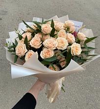 Букет Кремовые розы Латте #REPLACE_PRED# Нязепетровске