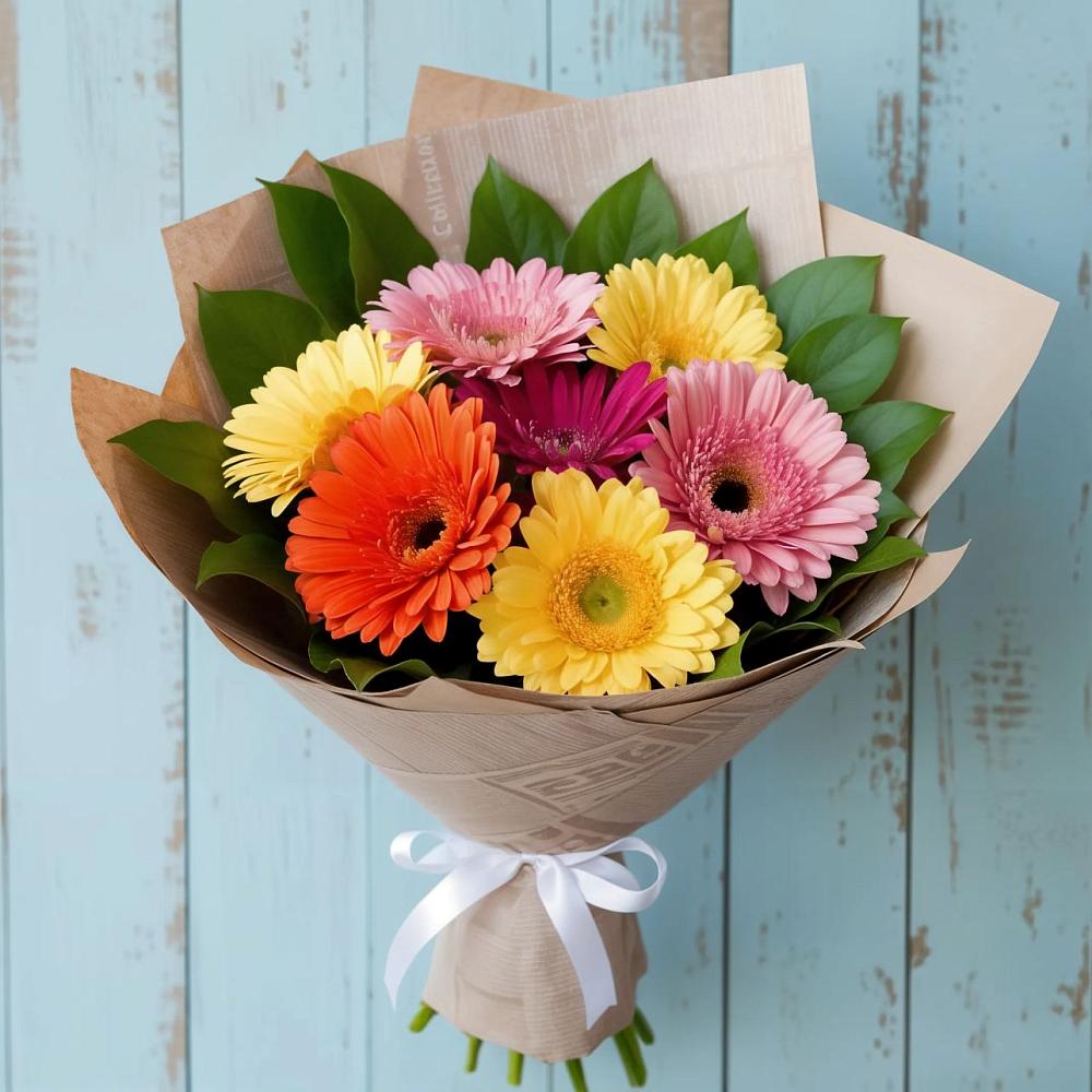 Букет цветов из: Герберы в Нязепетровске
