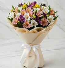 Букет цветов из:  Альстромерии в Нязепетровске