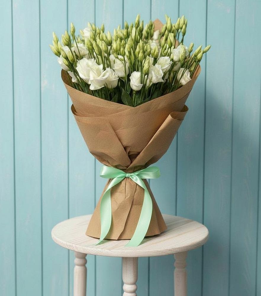 Букет цветов из: Лизиантусы в Нязепетровске