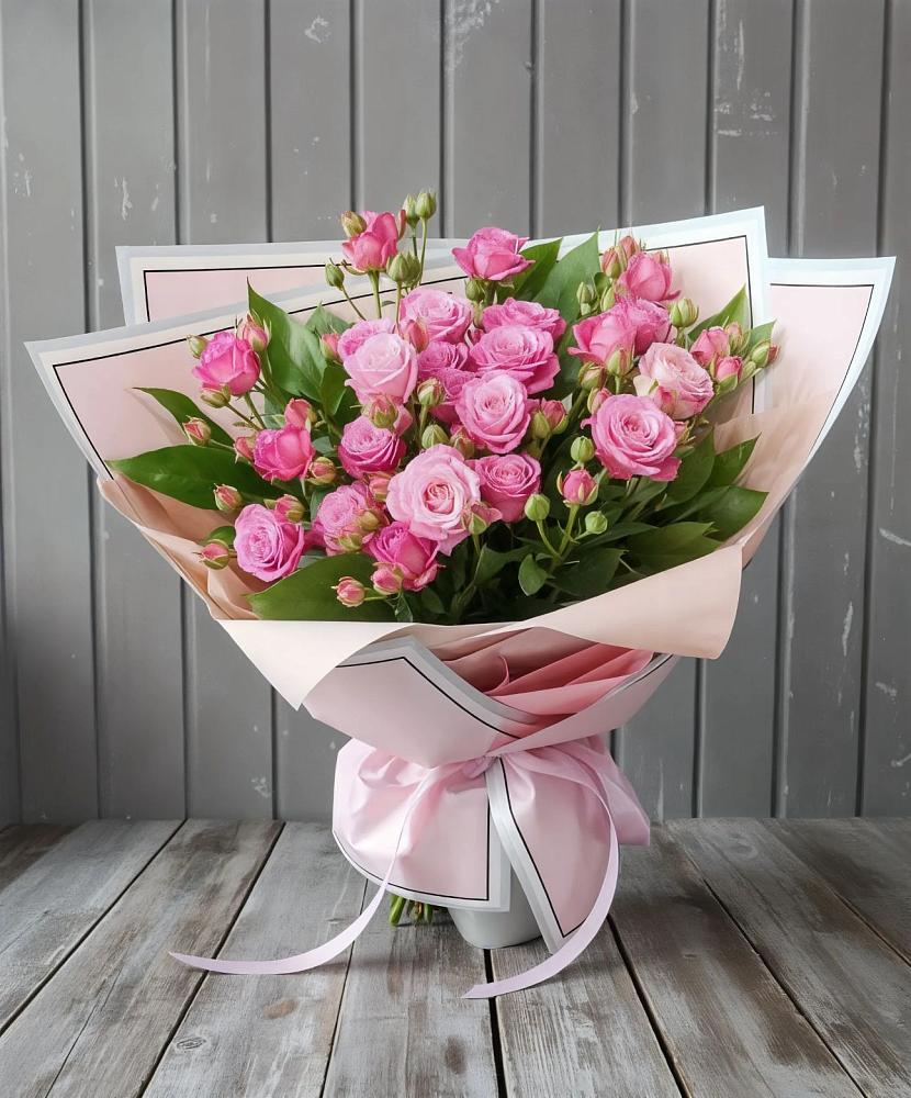 Букет Розовый кустик в Нязепетровске