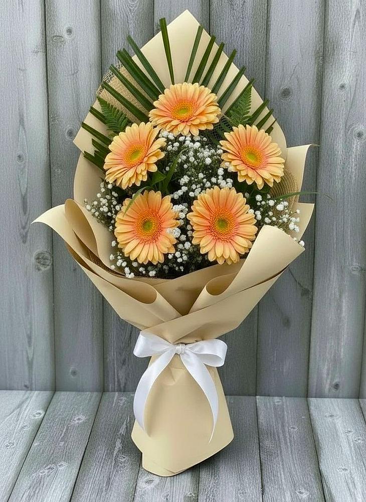 Букет цветов из: Герберы в Нязепетровске