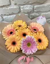Букет цветов из:  Герберы #REPLACE_PRED# Нязепетровске