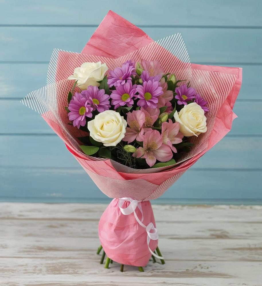 Букет цветов из: Герберы в Нязепетровске