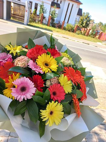 Букет цветов из: Герберы в Нязепетровске