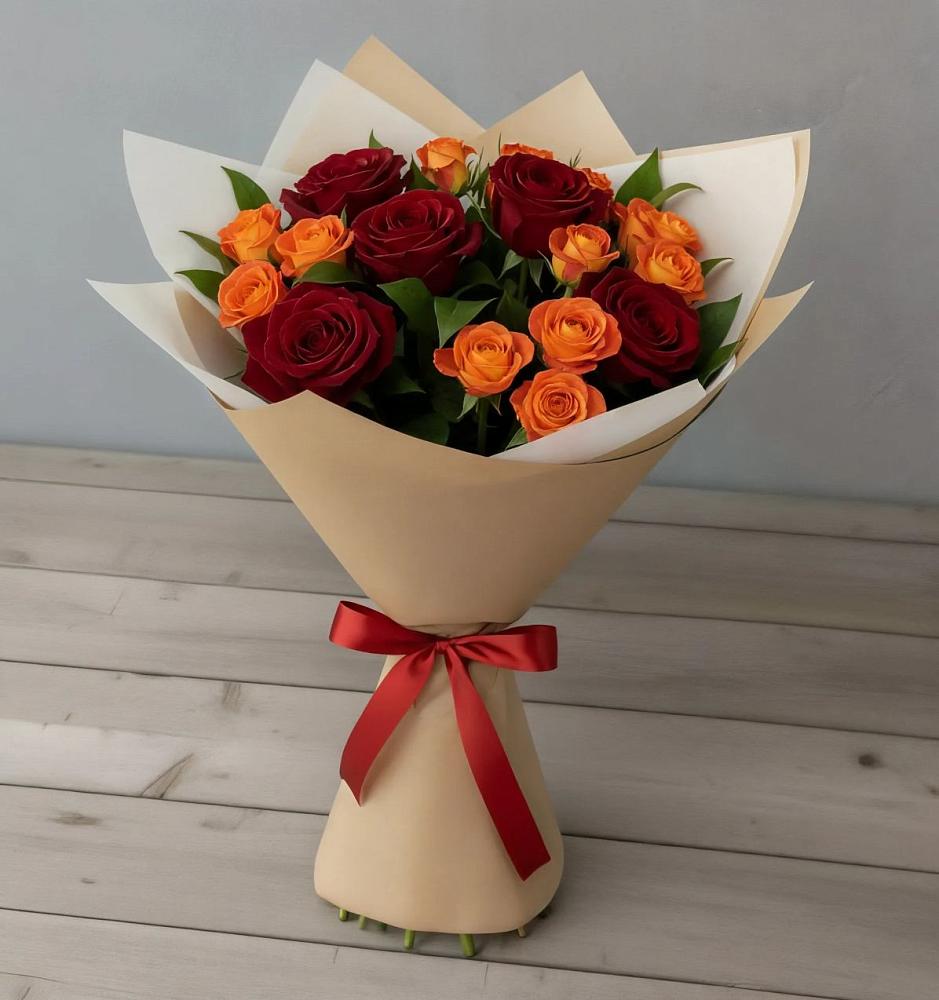 Букет Любовь и восторг в Нязепетровске